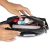 Bolsa Transversal Pequena Couro Preto Flor - comprar online