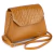 Bolsa Feminina Transversal Couro Mostarda Ana - loja online