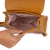 Bolsa Feminina Transversal Couro Mostarda Ana - Sifra Bolsas e Carteiras de couro legítimo