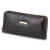 Carteira Porta Celular Couro Preto Melissa - Sifra Bolsas e Carteiras de couro legítimo