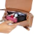 Bolsa Feminina Transversal Couro Marrom Ana - comprar online
