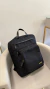 Mochila para Notebook Unissex Grande De Lona Preta Logan - loja online