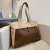 Bolsa Sacola Executiva Grande Couro Rose Rebeca