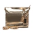 Bolsa Saco Transversal Couro Ouro Rita