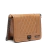 Bolsa Clutch Pequena Couro Caramelo Onix Lua na internet