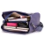 Bolsa Transversal Mão Média Couro Azul Mary - comprar online