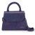 Bolsa Mão Transversal Couro Azul Paris