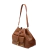 Bolsa Feminina Saco Transversal Couro Marrom Lauren na internet