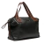 Bolsa Sacola Grande Couro Preto Tiffany na internet