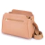 Bolsa Transversal Mão Média Couro Coral Mary - loja online