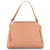 Bolsa Transversal Mão Média Couro Coral Mary