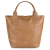 Bolsa Sacola Couro Caramelo Lola Com Zíper - comprar online