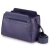 Bolsa Transversal Mão Média Couro Azul Mary - loja online