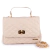 Bolsa Tiracolo Média Couro Off White Ouro Bruna