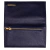 Carteira Feminina Couro Azul Média de Mão Valentina - Sifra Bolsas e Carteiras de couro legítimo
