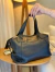 Bolsa Sacola Grande Couro Preta Tiffany