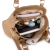 Bolsa de Ombro Média Matelasse Couro Caramelo Amélia - comprar online