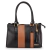 Bolsa Feminina de Ombro Média Couro Preto Débora Classic