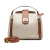 Bolsa Mão Pequena Couro Off White Terracota Paola