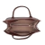 Bolsa Estruturada de Ombro Couro Marrom Flavia - comprar online