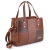Bolsa Tote Média Couro Marrom Sophie - Sifra Bolsas e Carteiras de couro legítimo