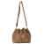 Bolsa Saco Transversal Couro Caramelo Lauren Classic - Sifra Bolsas e Carteiras de couro legítimo