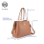 Bolsa Feminina de Ombro Couro Caramelo Luíza - Sifra Bolsas e Carteiras de couro legítimo
