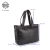 Bolsa Sacola Com Zíper Couro Preto França na internet