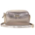 Bolsa Feminina Clutch Pequena Couro Ouro Velho Nic
