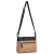 Bolsa Feminina Transversal Couro Amêndoa Bella - Sifra Bolsas e Carteiras de couro legítimo