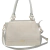 Bolsa de Ombro Média Couro Off White Amélia