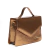 Bolsa Nina Tiracolo Pequena em Couro Bronze - Sifra Bolsas e Carteiras de couro legítimo