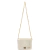 Bolsa Clutch Pequena Couro Branca Lua na internet
