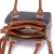 Bolsa Feminina Transversal Tote Matelasse de Couro Azul Mia - Sifra Bolsas e Carteiras de couro legítimo