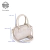 Bolsa Mão Pequena Couro Off White Milão na internet