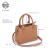 Bolsa Feminina Transversal Tote Matelasse de Couro Caramelo Mia na internet