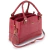 Bolsa Mão Transversal Média Couro Vermelho Madrid - loja online