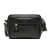 Bolsa Clutch Pequena Couro Preta Ouro Isís - Sifra Bolsas e Carteiras de couro legítimo