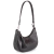 Bolsa Baguete Média Couro Preta Lorena - comprar online