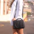 Bolsa Feminina Transversal Tote de Couro Preto Onix Mia