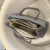 Bolsa Estruturada de Ombro Couro Chumbo Onix Flavia - comprar online