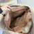 Bolsa Sacola Feminina Couro Marrom Lola ziper na internet