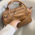 Bolsa Mão Média Couro Caramelo Onix Londres - Sifra Bolsas e Carteiras de couro legítimo
