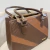 Bolsa Tote Couro Marrom Média Marisa Classic