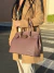 Bolsa Feminina Estilo Birkin Couro Rose Eleonora - comprar online