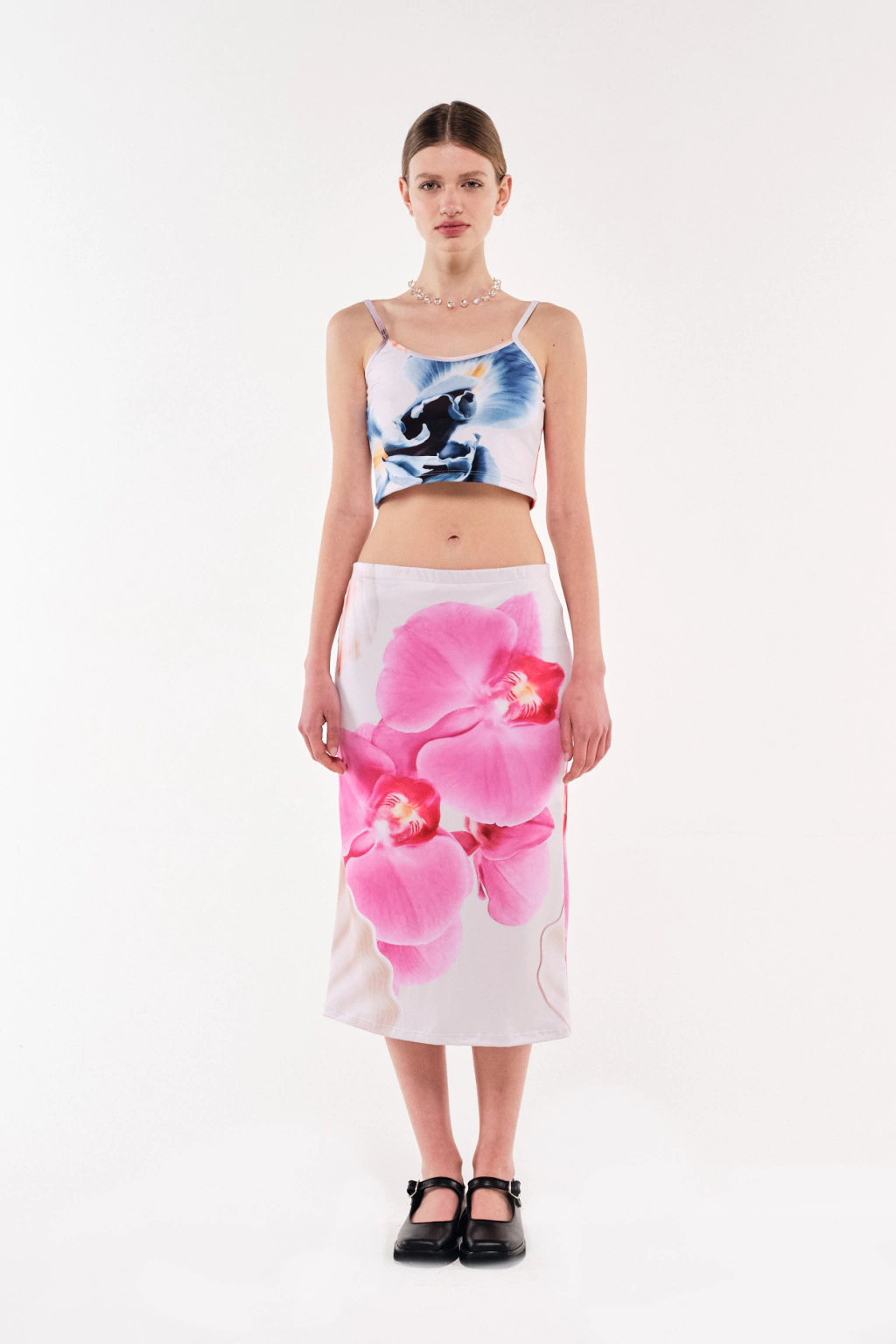Falda Midi Mar