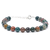 Pulseira Ágata Indiana Prata 925