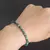 Pulseira Esmeralda Pedra Natural Prata 925 na internet