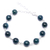 Pulseira Pedra Apatita Natural Prata 925 - comprar online