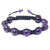 Pulseira Shambala Pedra Ametista